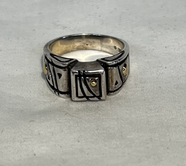 John Atencio 18K SS Ring
