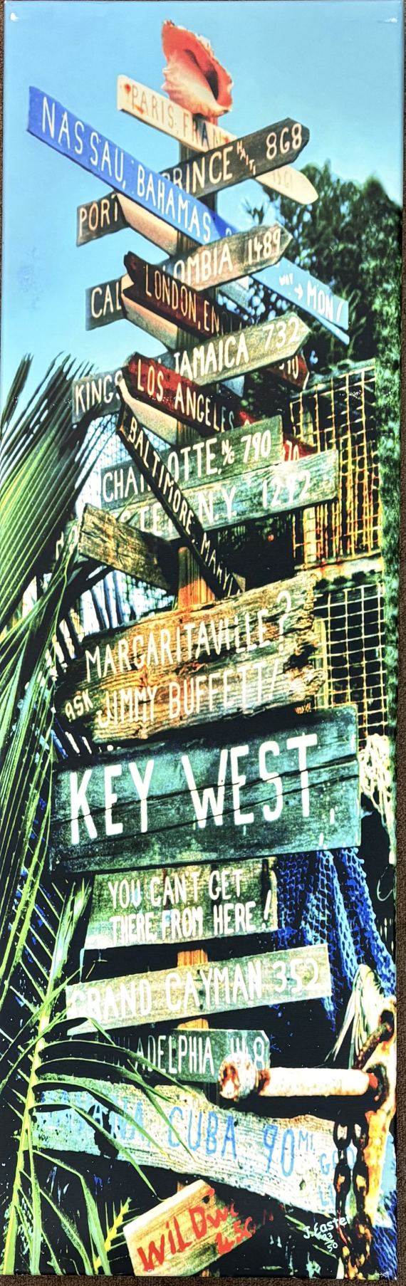 Key West Directions Wall Decor