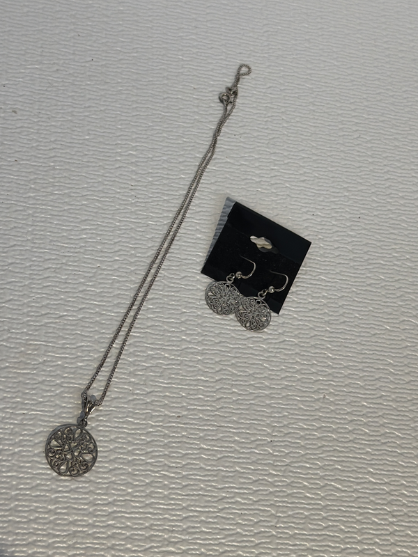925 Necklace+Earring