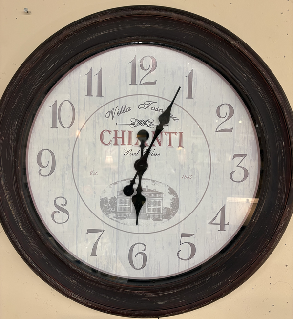 Villa Toscana Wall Clock