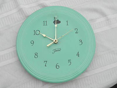 Fiestaware Wall Clock