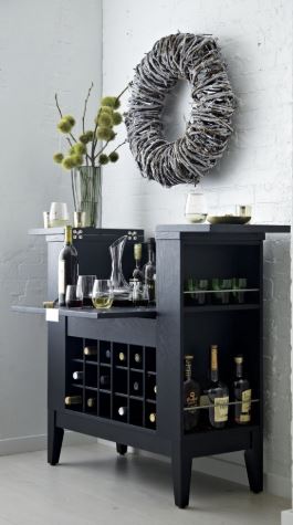 Crate&Barrel Bar Cabinet