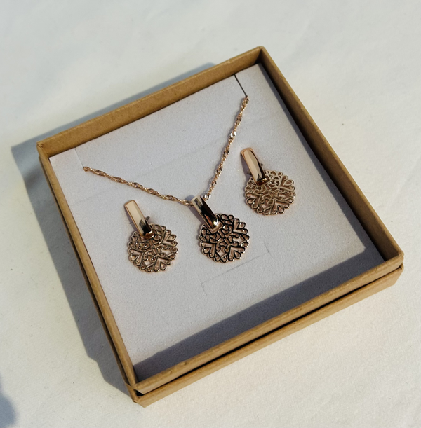 585RG Necklace+Earring