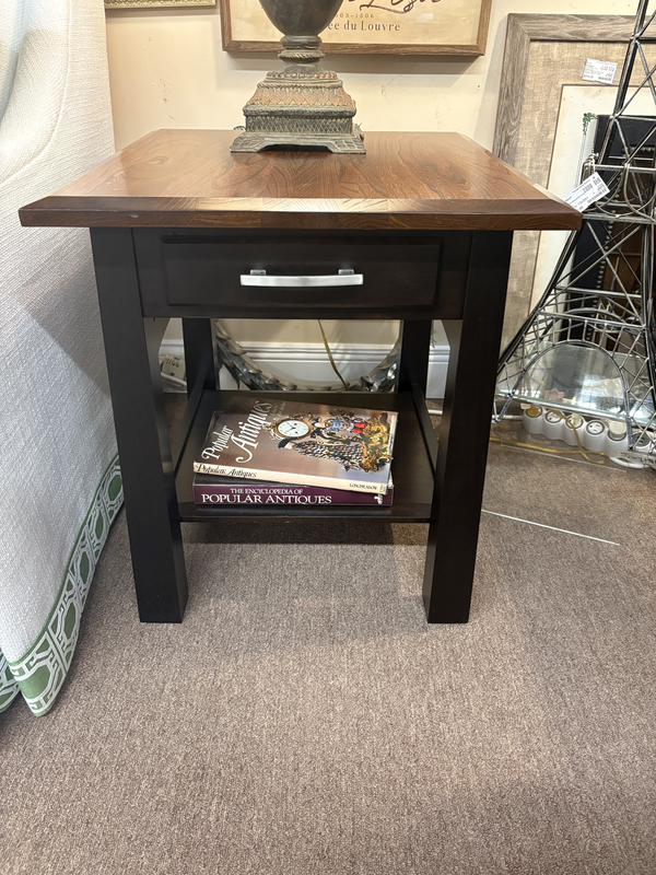Amish Woodcraft Accent Table