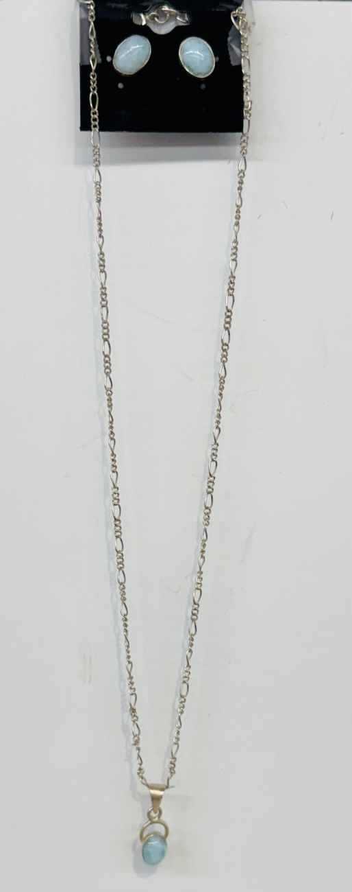 925 Necklace+Earring