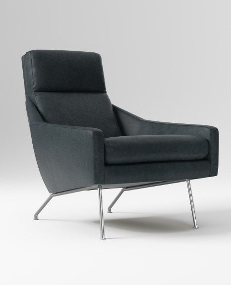 West Elm Chair+Ottoman