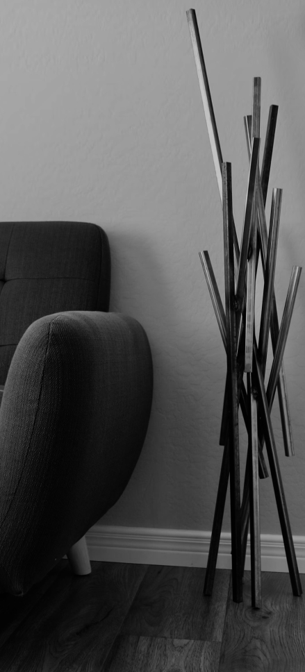 Brutalist Iron 1 Sculpture
