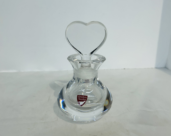Orrefors Perfume Bottle